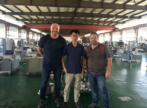 2. Fiji customer-Encrusting machine