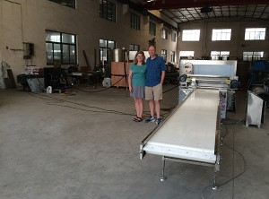 7. USA customer---cereal bar machine